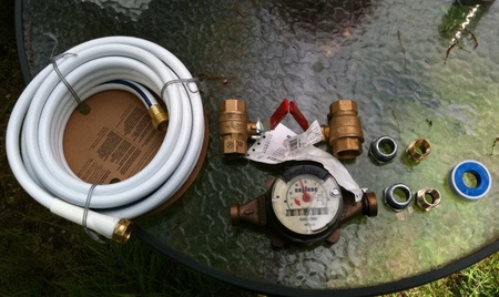 Fittings for the T-10 water meter